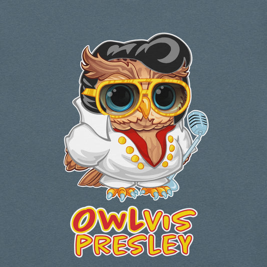 Camiseta unisex de Owlvis Presley