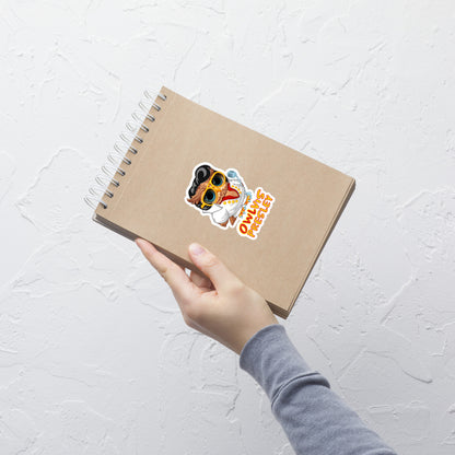 Pegatinas sin burbujas de Owlvis Presley