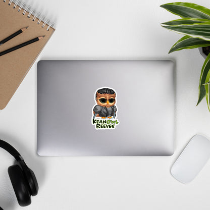 Keanowl Reeves Bubble-free stickers