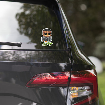 Keanowl Reeves Bubble-free stickers