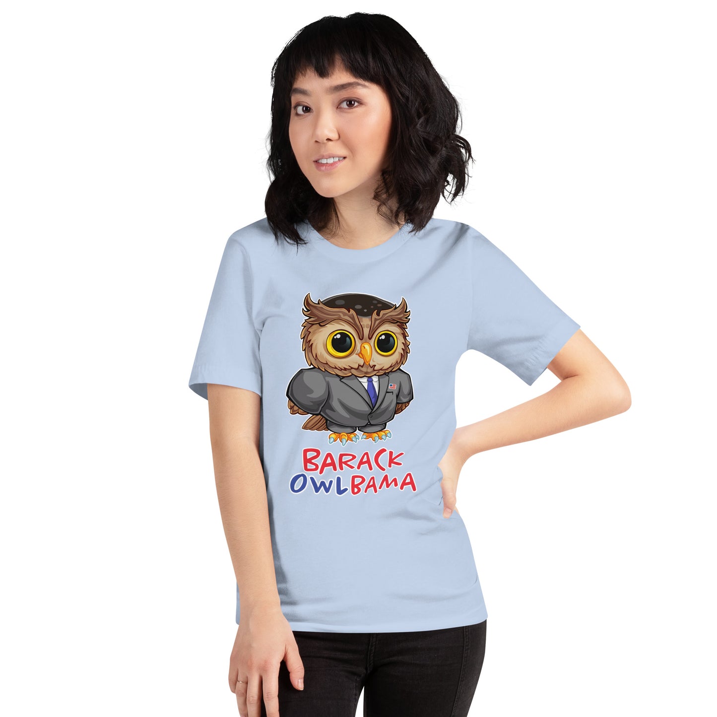 Barack Owlbama Unisex t-shirt