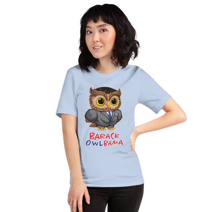Barack Owlbama Unisex t-shirt