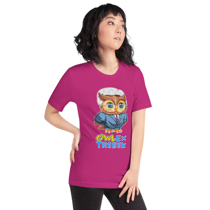 Owlex Trebek Unisex t-shirt