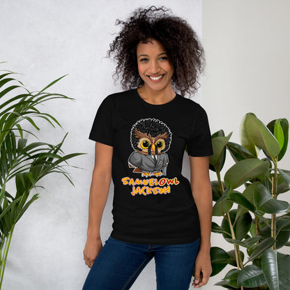 Samuel Owl Jackson Unisex t-shirt