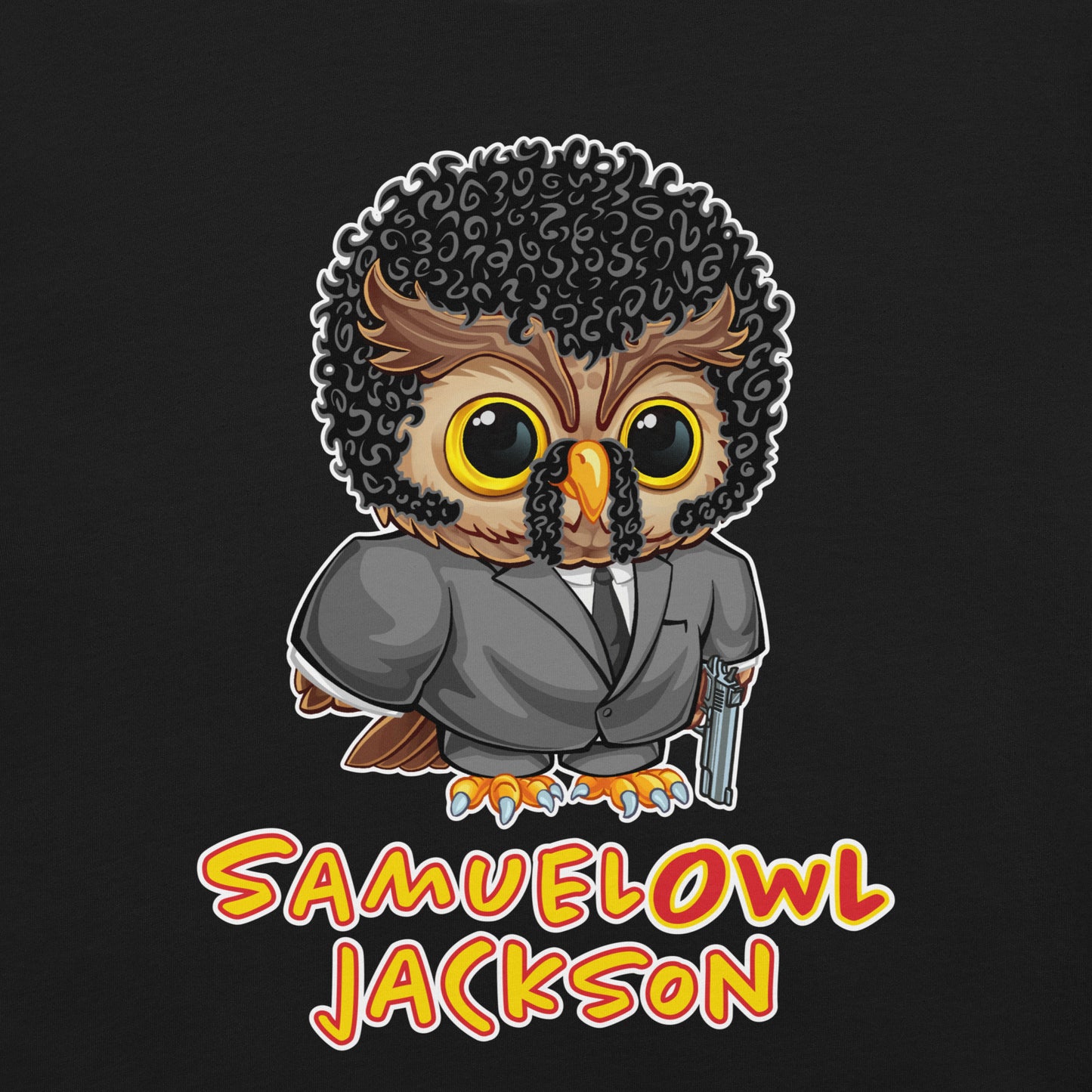 Samuel Owl Jackson Unisex t-shirt