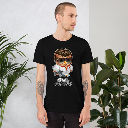 Owl Pacino Unisex t-shirt