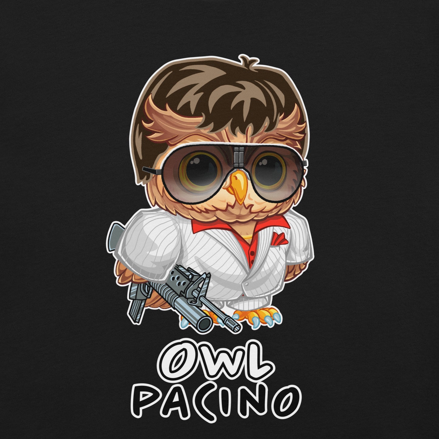 Owl Pacino Unisex t-shirt