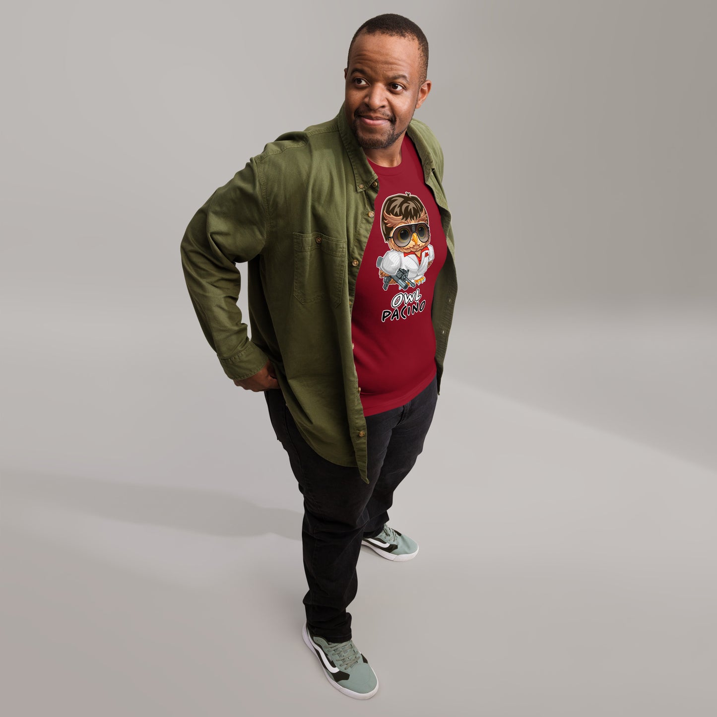 Owl Pacino Unisex t-shirt