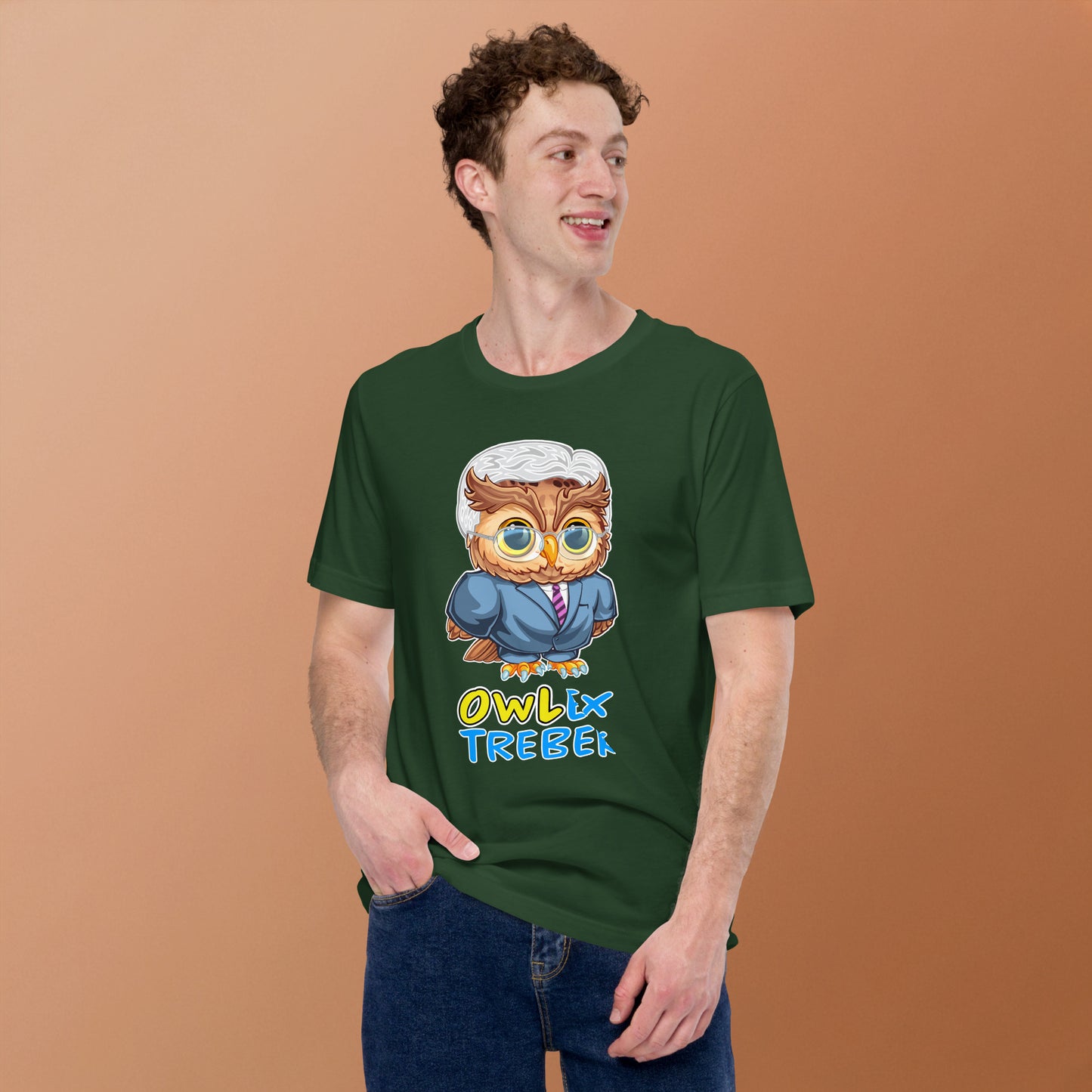 Owlex Trebek Unisex t-shirt