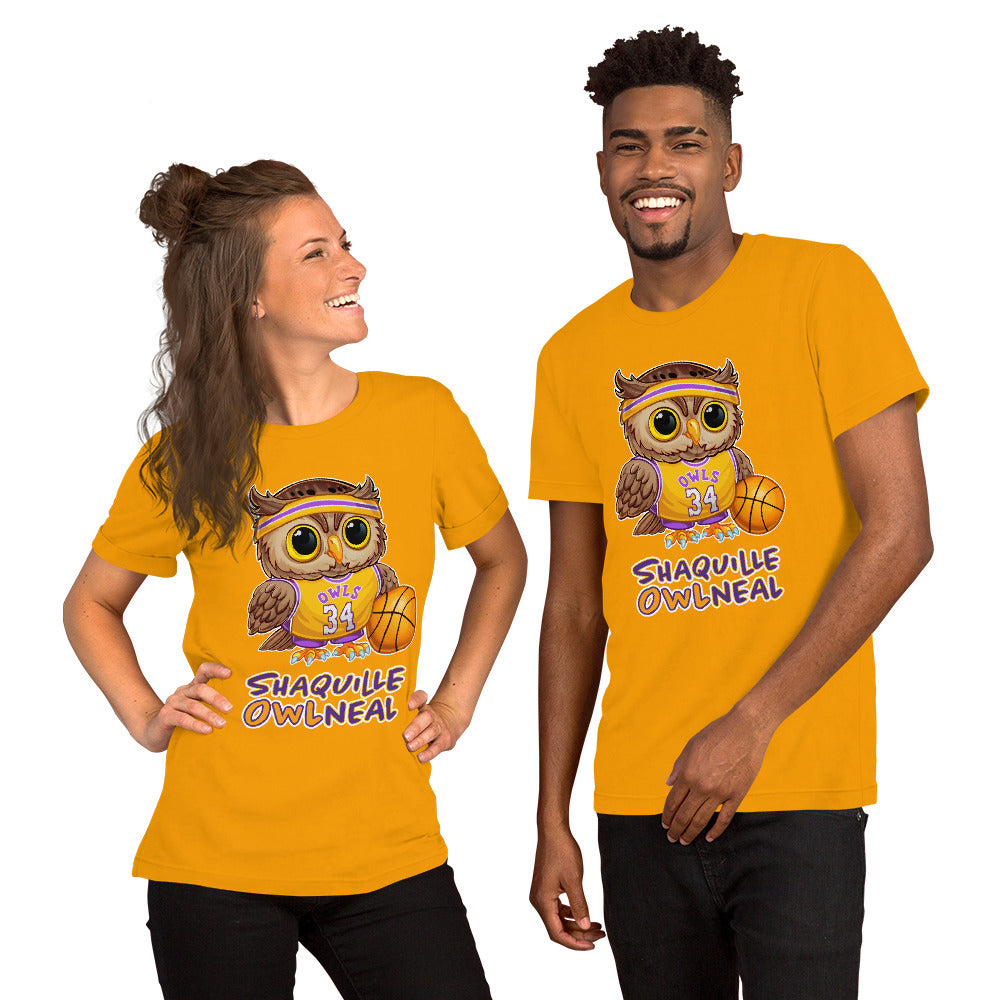 Shaquille Owl Neal Unisex t-shirt