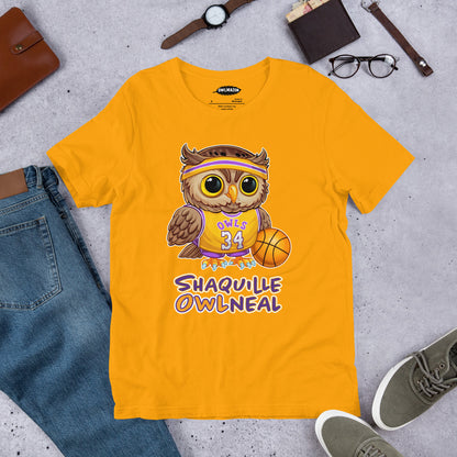 Shaquille Owl Neal Unisex t-shirt