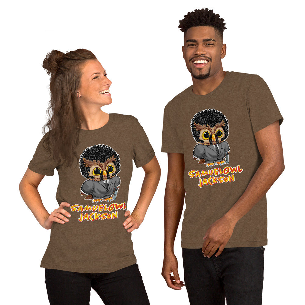 Samuel Owl Jackson Unisex t-shirt