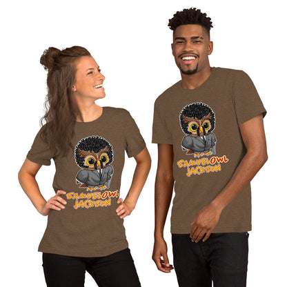 Samuel Owl Jackson Unisex t-shirt