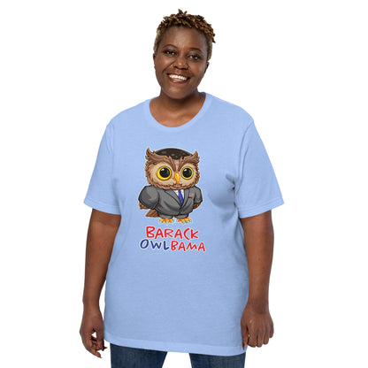 Barack Owlbama Unisex t-shirt