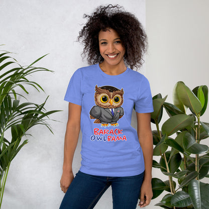 Barack Owlbama Unisex t-shirt