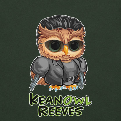 Keanowl Reeves Unisex t-shirt