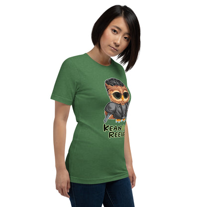 Keanowl Reeves Unisex t-shirt