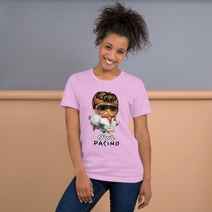 Owl Pacino Unisex t-shirt