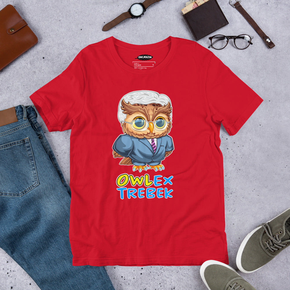 Owlex Trebek Unisex t-shirt