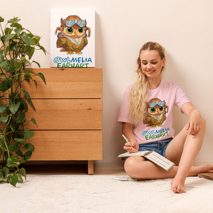 Camiseta unisex de Owlmelia Earhart