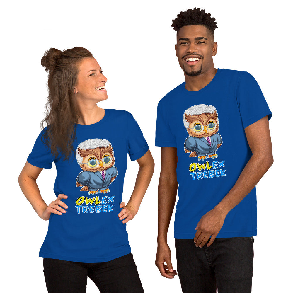 Owlex Trebek Unisex t-shirt