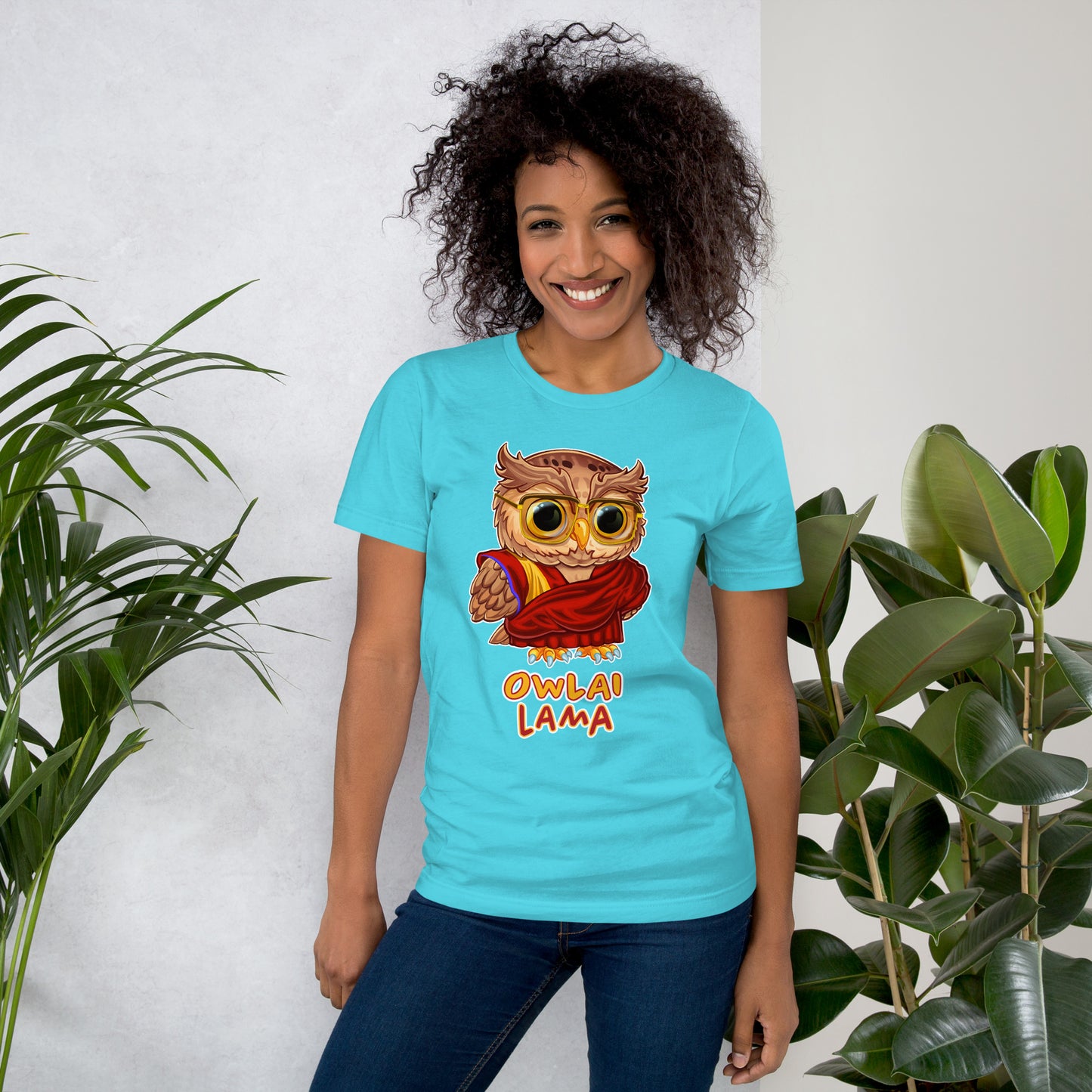 Owlai Lama Unisex t-shirt