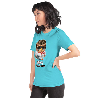Owl Pacino Unisex t-shirt